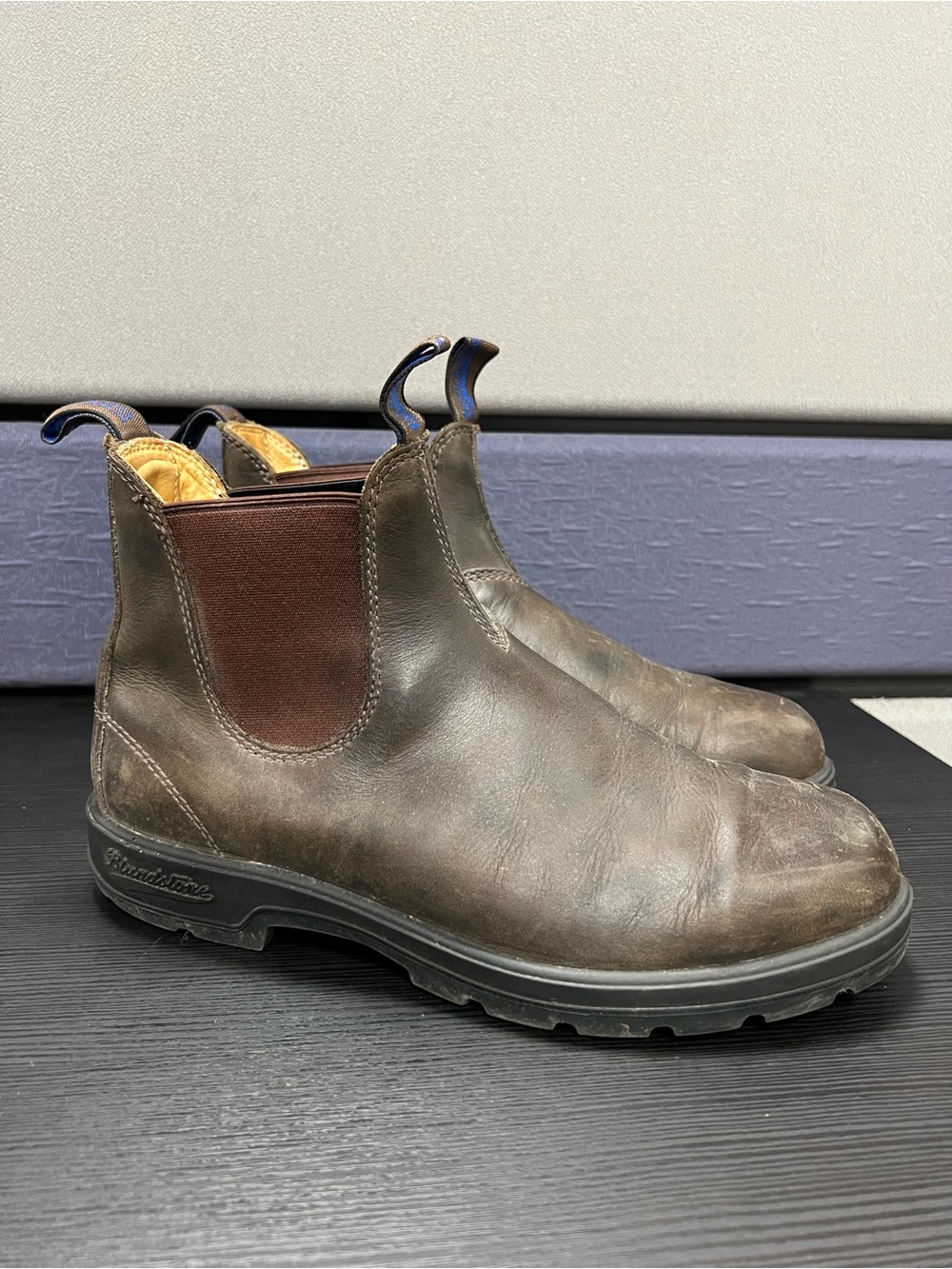 Brown Leather Blundstone Boots